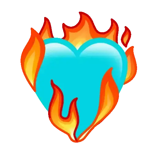 Corazón de fuego ❤️🔥 2