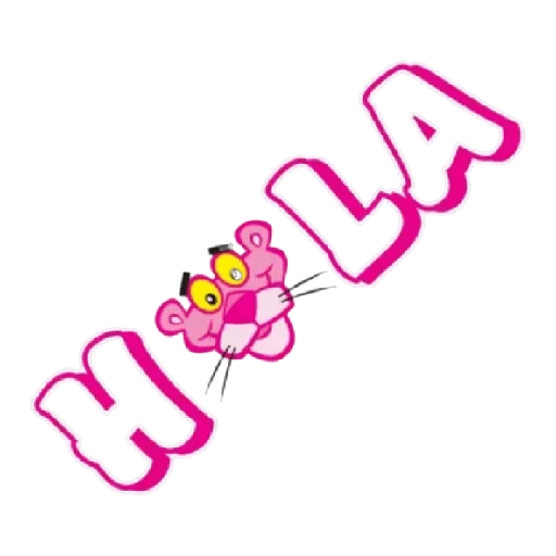 Pantera rosa 💖🌺