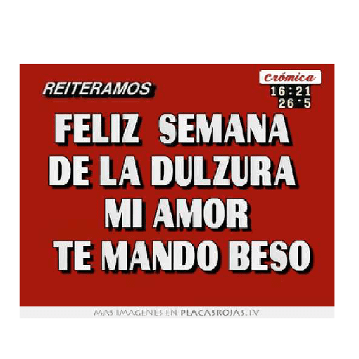 💘 Semana de la dulzura 💘