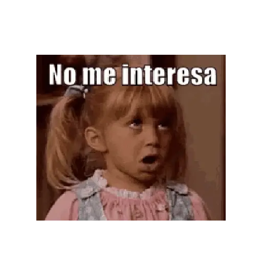 A nadie le importa 🙄