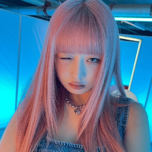 Rei pink hair 8