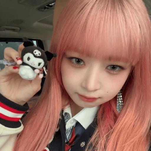 Rei pink hair 13