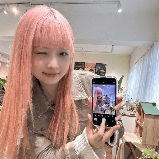 Rei pink hair 17
