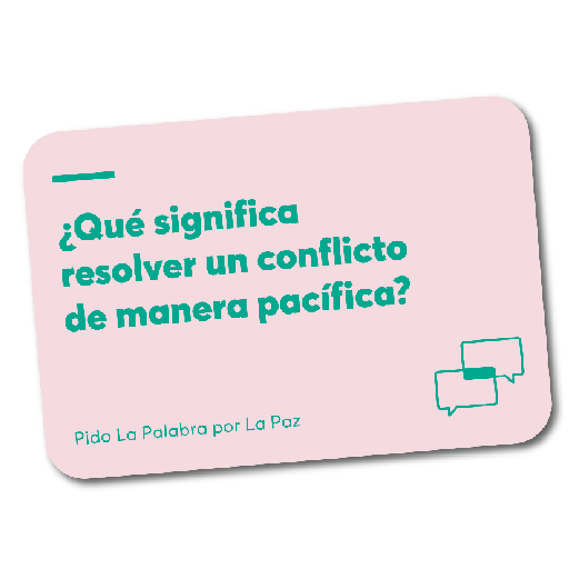 Pido La Palabra Por La Paz