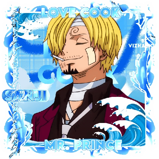 ㍢꯭SANJI VINSMOKE. ﹫V 4