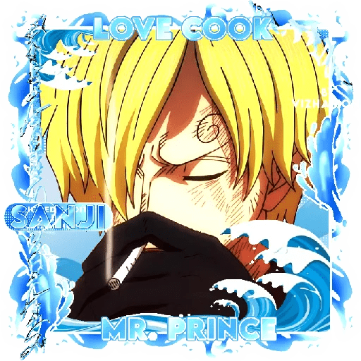 ㍢꯭SANJI VINSMOKE. ﹫V 6