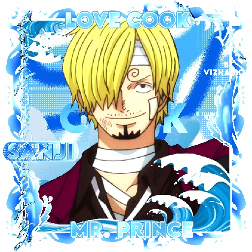 ㍢꯭SANJI VINSMOKE. ﹫V 7
