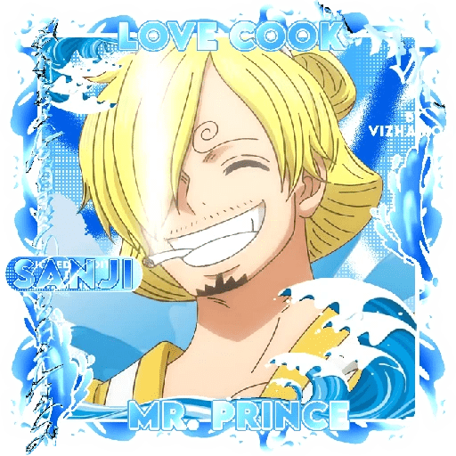 ㍢꯭SANJI VINSMOKE. ﹫V 8