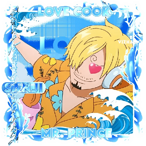 ㍢꯭SANJI VINSMOKE. ﹫V 13