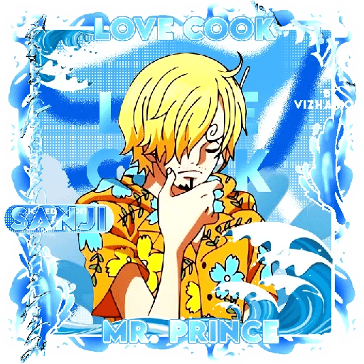 ㍢꯭SANJI VINSMOKE. ﹫V 21