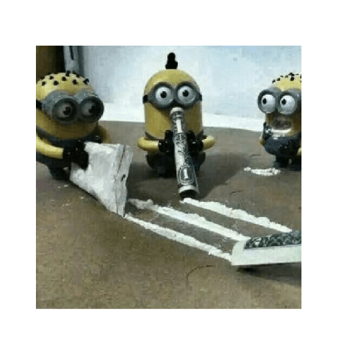Minioms drogadictos 1