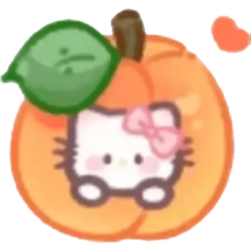 Hello Kitty fruits emoji🎀✨