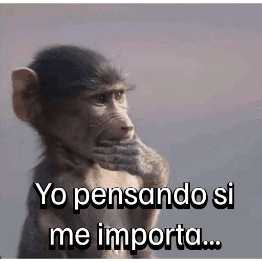 Monitos para el chat💬🐵 7