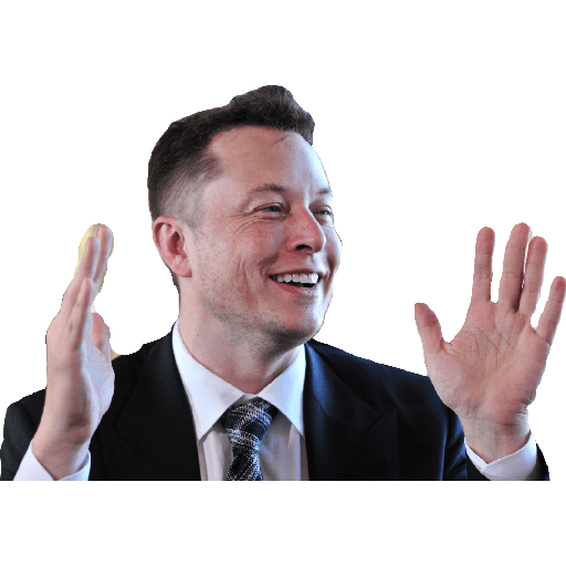 Elon Musk sticker