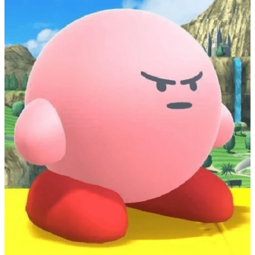 Kirby Reacciones 😂 sticker