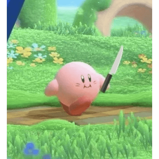Kirby Reacciones 😂 sticker