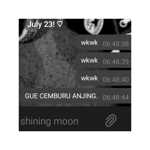 Stiker wa chat 5