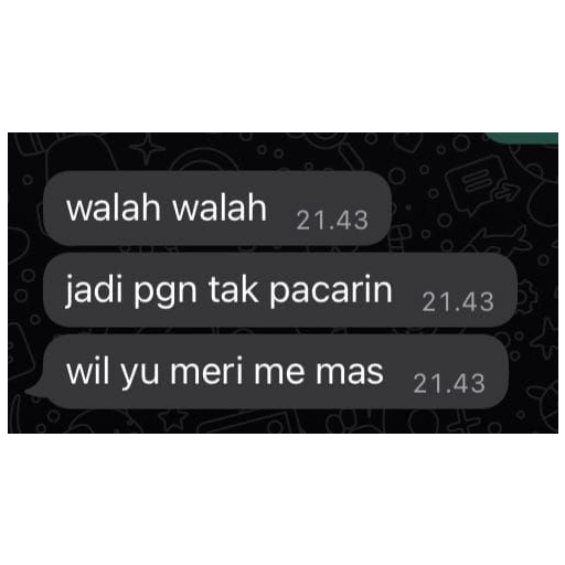 Stiker wa chat 9