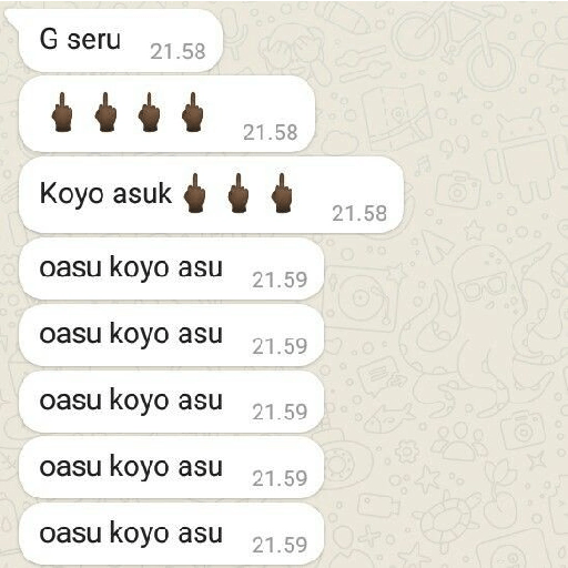 Stiker wa chat 21