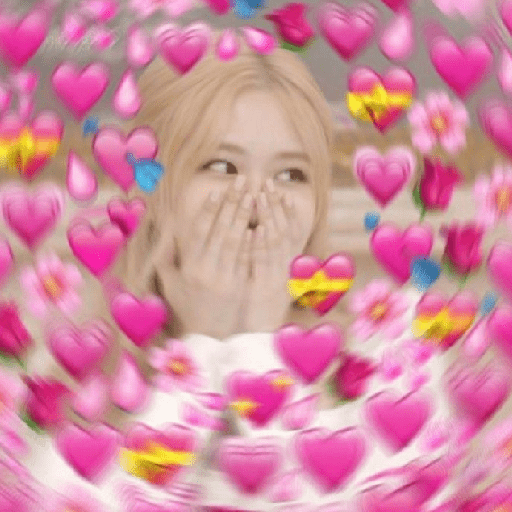 Rosé hearts ⭐ 2