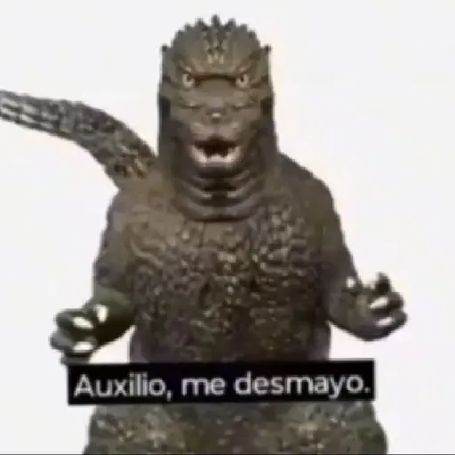 Auxilio,me desmayo-2026 meme🦖✨