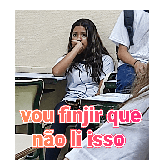 Figurinha da escola 7
