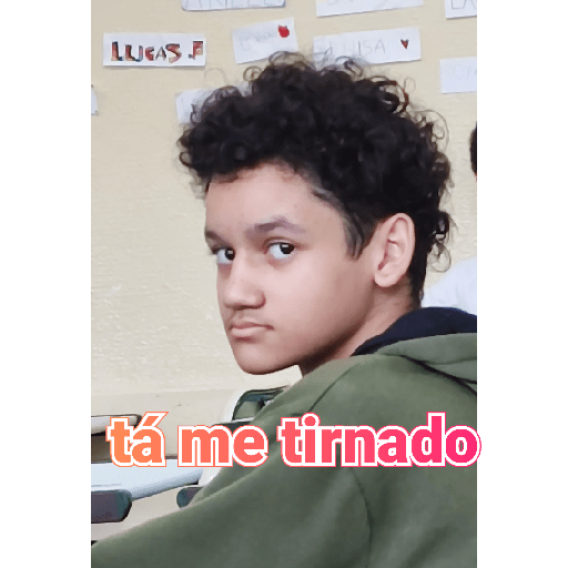 Figurinha da escola 4