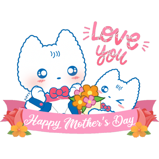 Fiffy Mother's Day Sticker