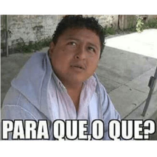 Para que o que 1