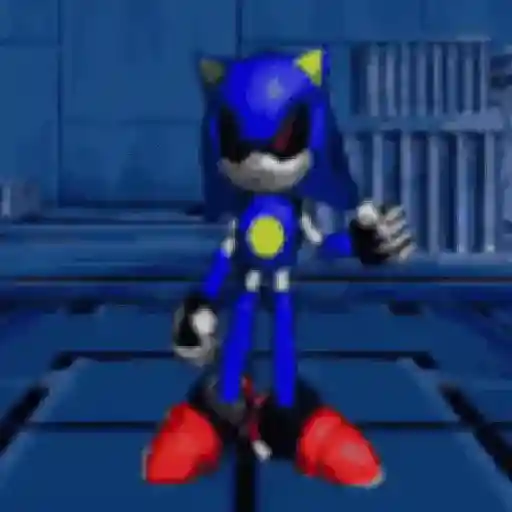 Metal Sonic animado 1