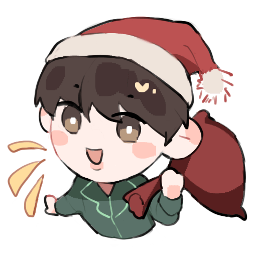 BTS Christmas Stickers