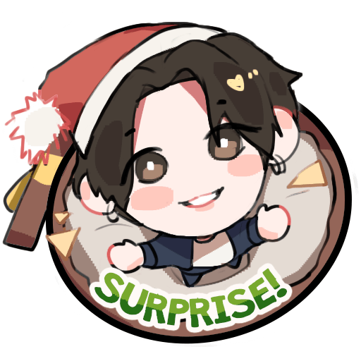 BTS Christmas Stickers