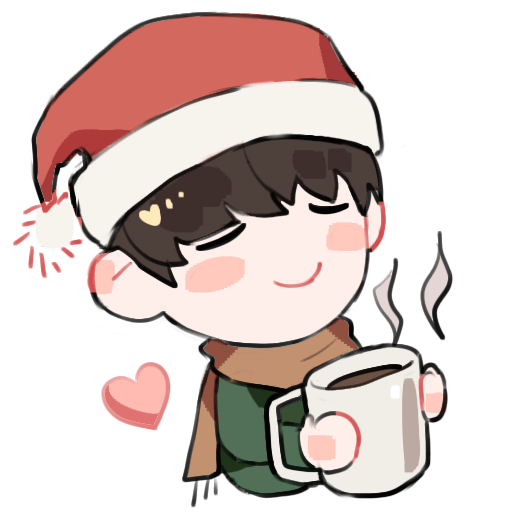 BTS Christmas Stickers