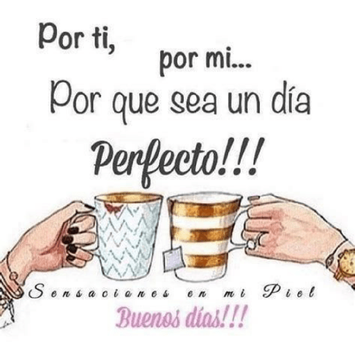 Buenos días 15
