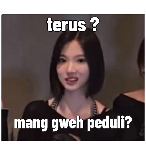 Stiker Saya