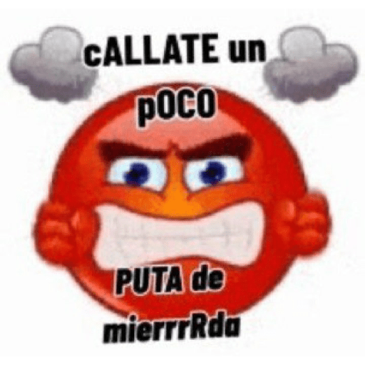 Que me robas el sticker bobo 8 15