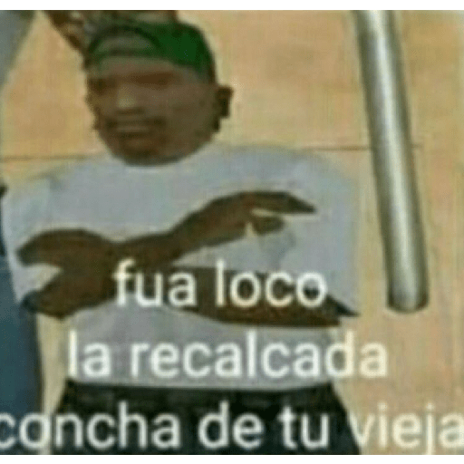 Que me robas el sticker bobo 8 5