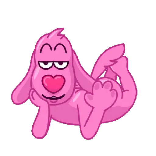 Lovehound - Pink Dog