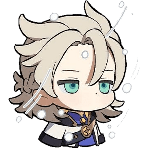 Albedo emotes 4