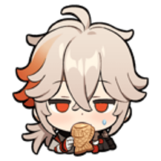 Kazuha emotes 1