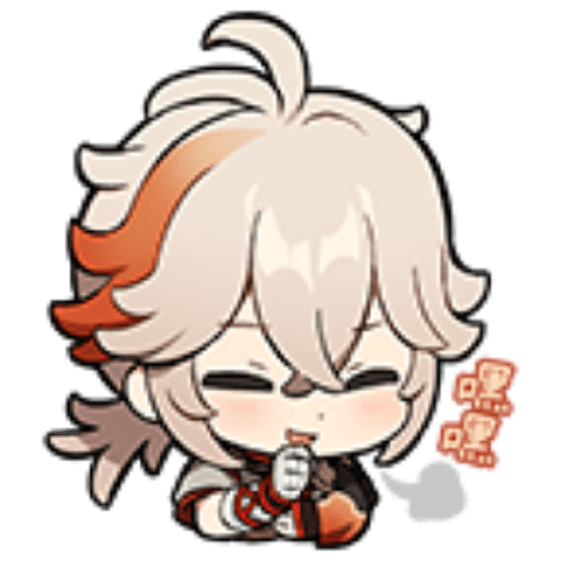 Kazuha emotes 2