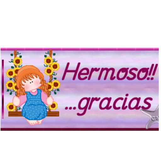 Hermoso! Gracias! 2