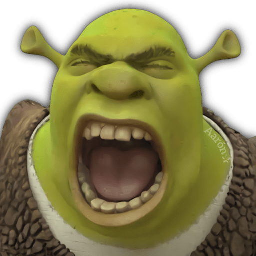 Shrek Reacciones 👹 sticker