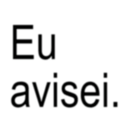 Desculpa a sinceridade...