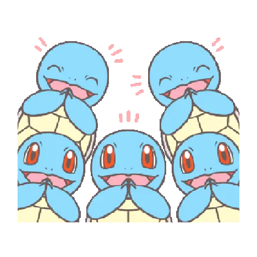 🔴 Pokemon: Squirtle  4