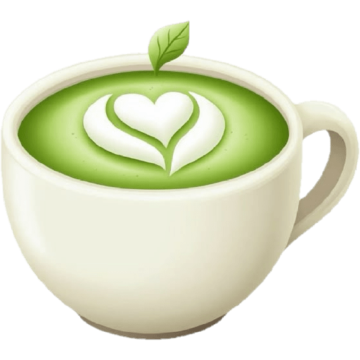 emoji iPhone matcha