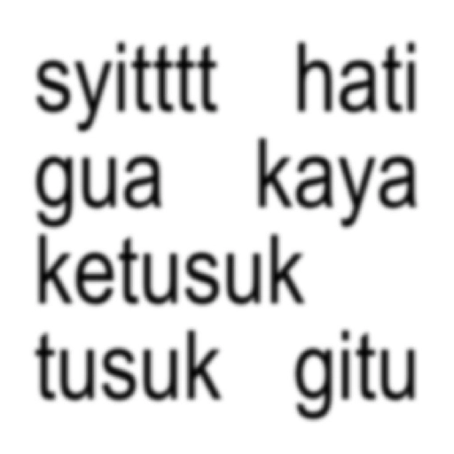 Teks anomali kata-kata marah 6