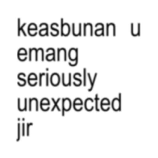 Teks anomali kata-kata marah 17