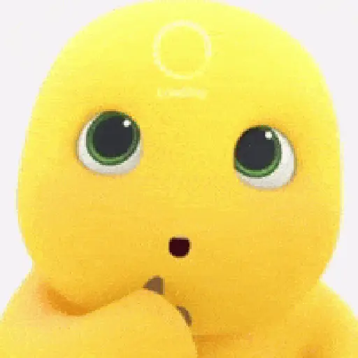 Nailong gif gerak dino kuning 5
