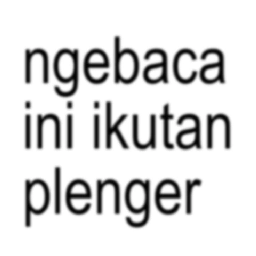 Kata-kata plenger teks 2